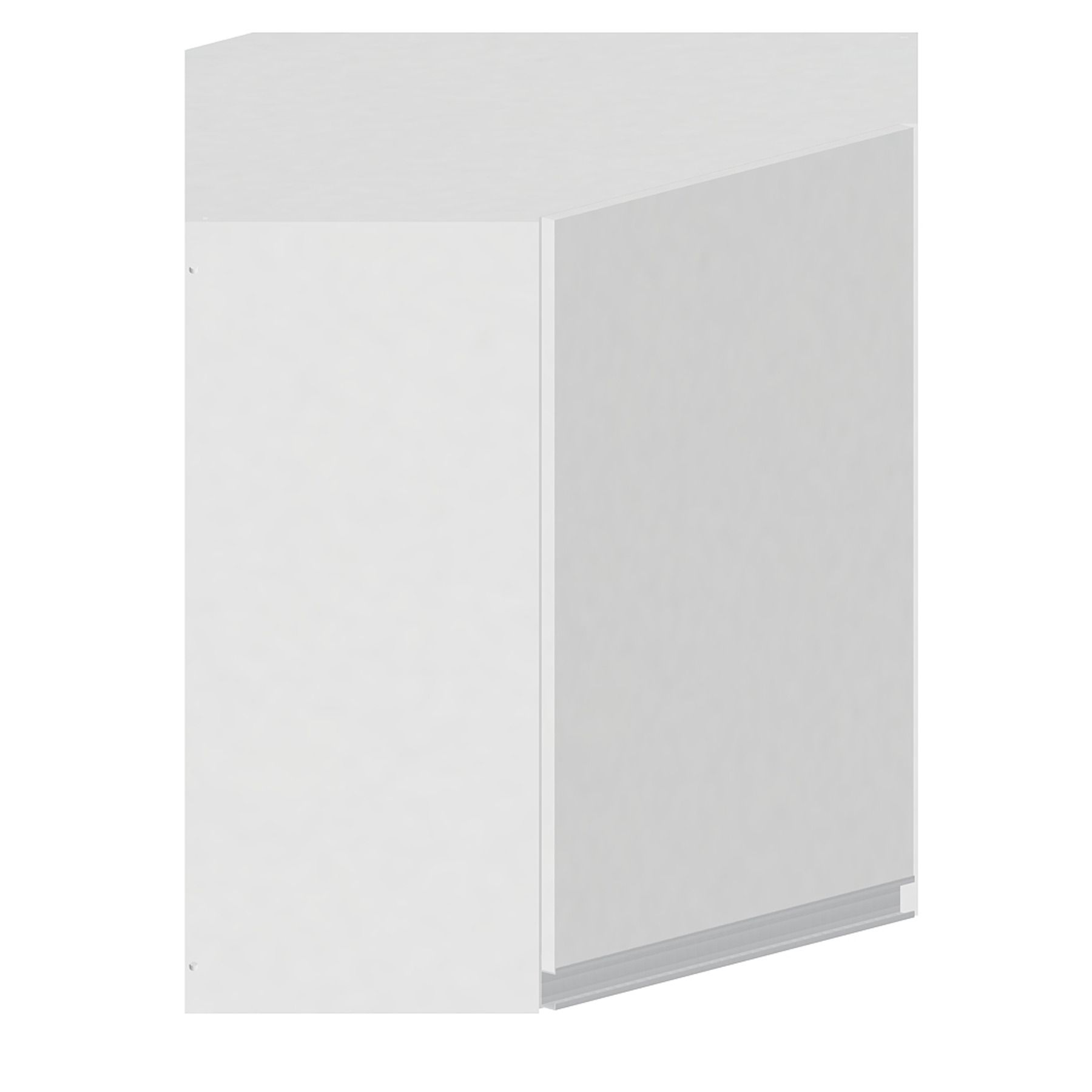 Armário Aéreo de Cozinha Madeira Branco Bonatto 67x60x60cm