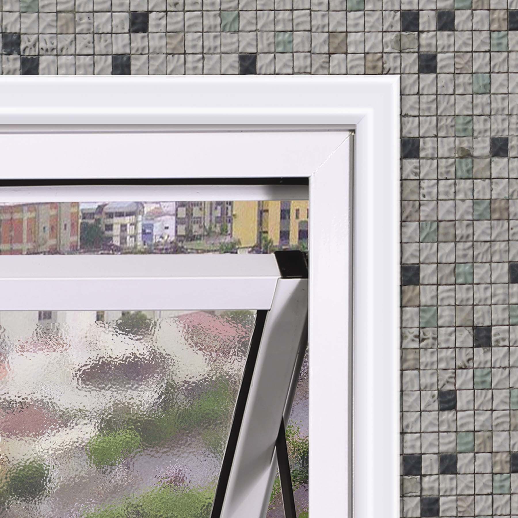 Arremate para Janela Maxim Ar de Alumínio 50x50cm 3A