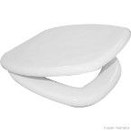 Assento sanitário almofadado Thema bege Astra