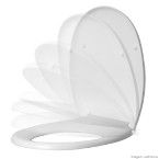 Assento sanitário com slow close Spot gelo Deca