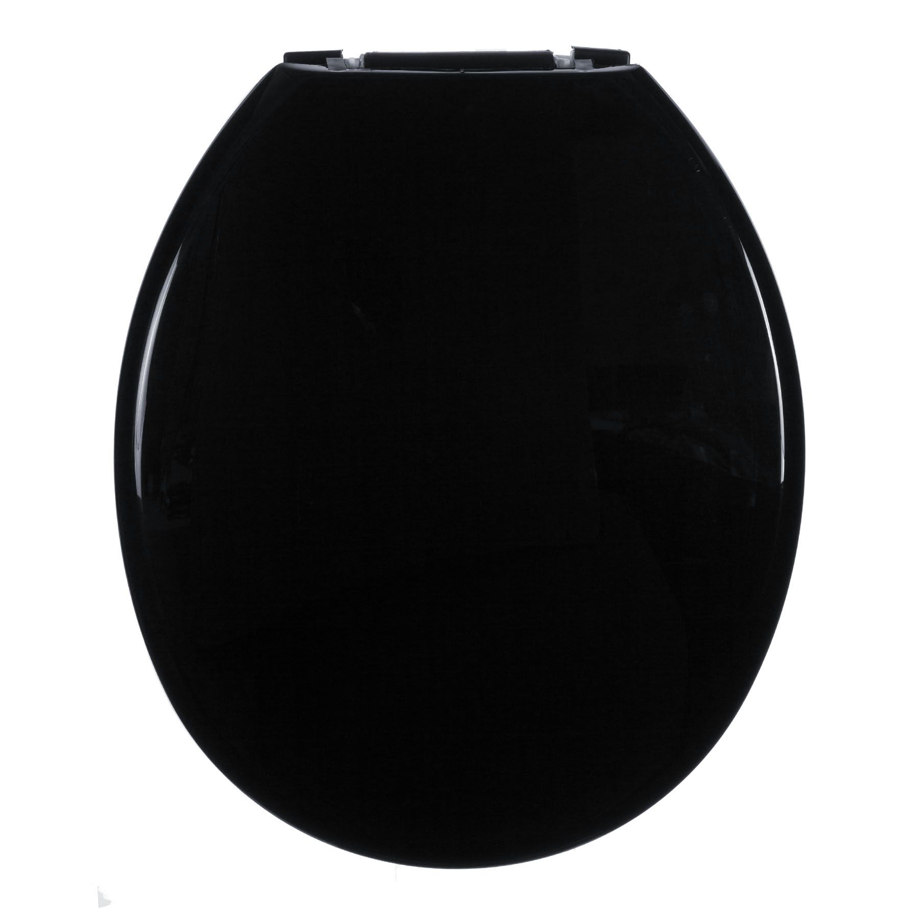 Assento Sanitário Convencional Espuma Preto Fechamento Comum Astra