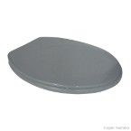 Assento sanitário Diamante Sabará cinza escuro Tupan