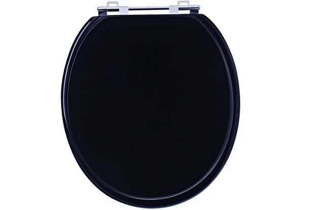 Assento Sanitário em Mdf Convencional Preto