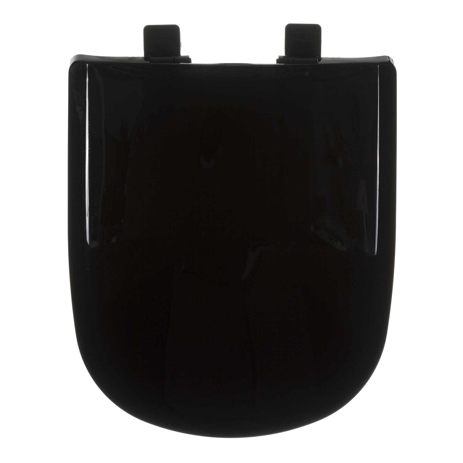 Assento Sanitário Etna Polipropileno Preto Fechamento Suave Tupan