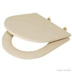 Assento sanitário Link Duna Nuova Carrara Ômega creme Deca