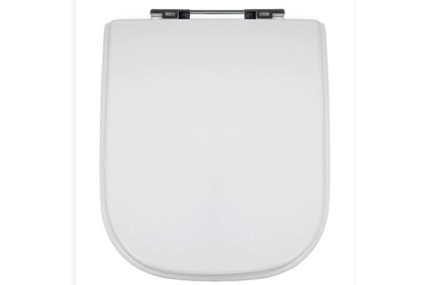 Assento Sanitário Mdf Quadra Branco