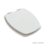 Assento sanitário Monte Carlo MDF laqueado gelo Tondo