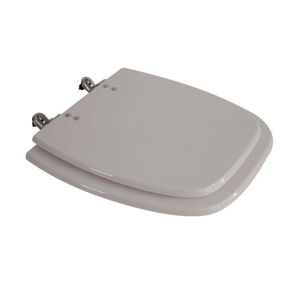 Assento Sanitário Monte Carlo Resina Branco Fechamento Comum Policlass