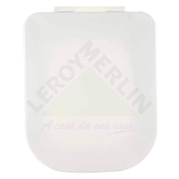 Assento Sanitário Quadra/Polo/Unic/Piano Polipropileno Gelo Fechamento Suave Deca