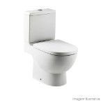 Assento sanitário termofixo amortecido Meridian-N branco Roca