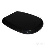Assento sanitário termofixo Sabatini preto Tupan