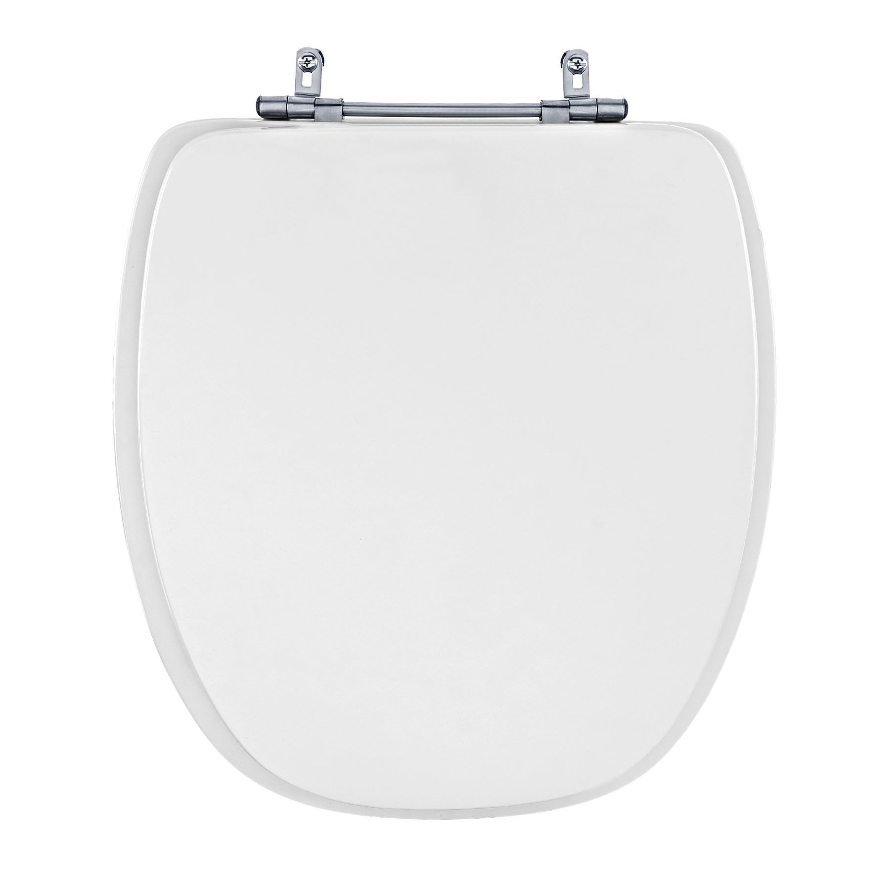 Assento Sanitário Thema Poliéster Branco Fechamento Comum Semita