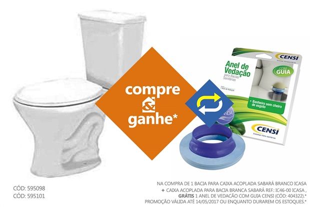 Bacia para Caixa Acoplada Caixa Acoplada