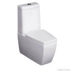 Bacia para caixa acoplada 3 e 6 litros Ciprea branca Jacuzzi