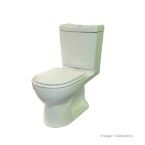 Bacia para caixa acoplada 3/6 litros Eko dual flush branca Alterna