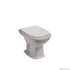 Bacia para caixa acoplada 3/6 litros Fit cinza Celite