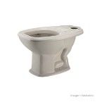 Bacia para caixa acoplada 3/6 litros Fit pergamon Celite