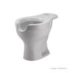 Bacia para caixa acoplada Acesso Plus branca Celite