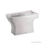 Bacia para caixa acoplada Boss branca Incepa