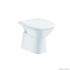 Bacia para caixa acoplada Debba saída sifónica branca Roca