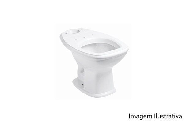 Bacia para Caixa Acoplada Fit Branca