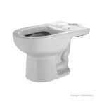 Bacia para caixa acoplada Luna branca Icasa