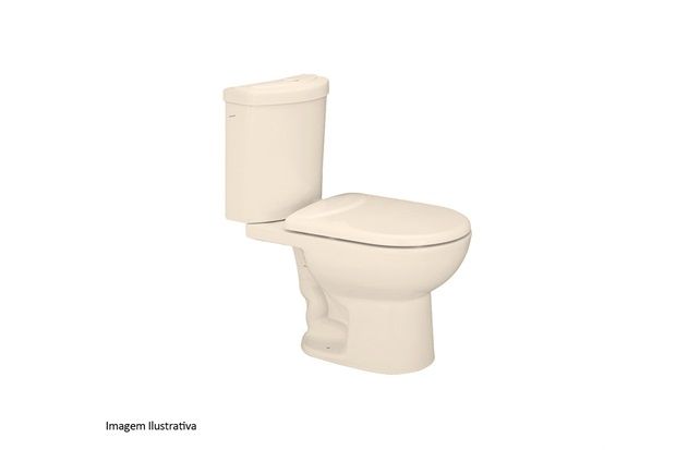 Bacia para Caixa Acoplada Luna Palha Ip91-01