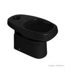 Bacia para caixa acoplada Monte Carlo ébano Deca