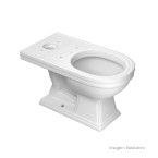 Bacia para caixa acoplada Oxford gelo Deca