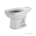 Bacia para caixa acoplada Sabatini branca Icasa