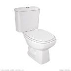 Bacia para caixa acoplada Thema Plus branca Incepa