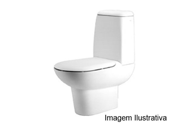 Bacia para Caixa de Acoplar Duomo Plus Branco Gelo P120