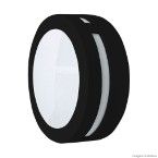 Balizador de alumínio para 1 lâmpada G9 3W 5000K 127V TBR 30 preto Taschibra