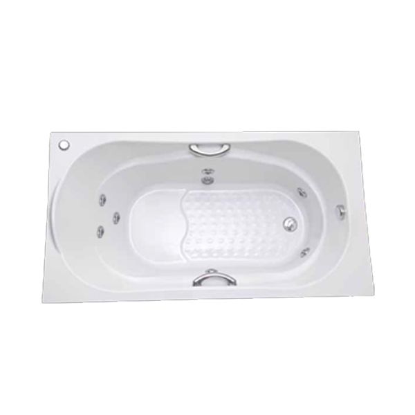 Banheira de Hidromassagem 150x80x45cm Búzios Confort Plus Stamplas