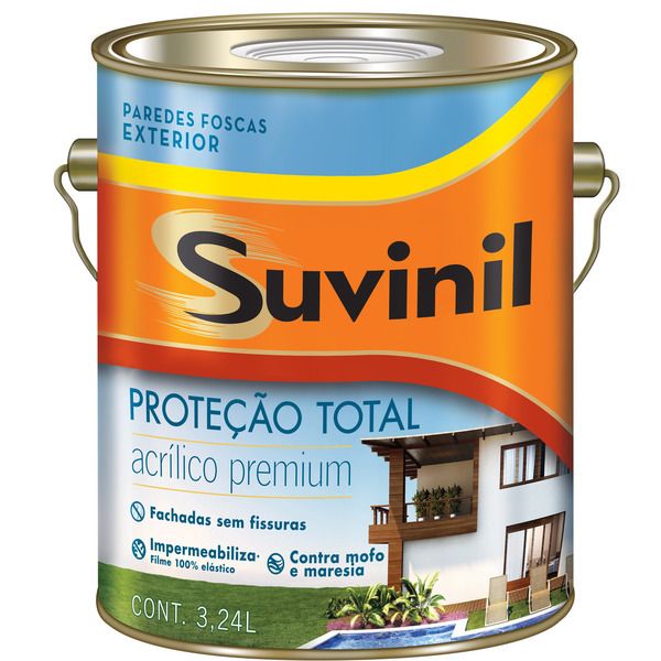 Base A2 Tinta Acrílica Premium Fosco Proteção Total 3,24L Suvinil
