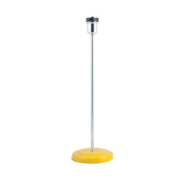 Base para Abajur Primor Cerâmica Amarela 40cm Bivolt