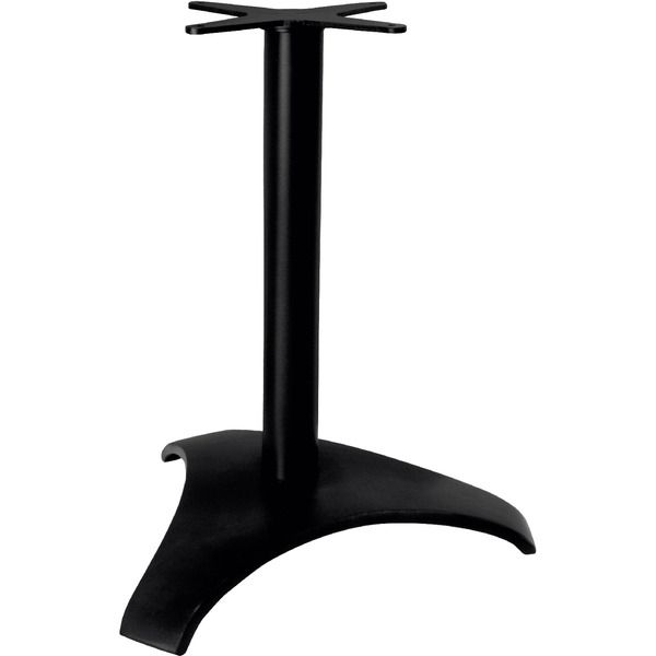 Base para Tampo de Madeira Fixo Alumínio 740mm 200kg