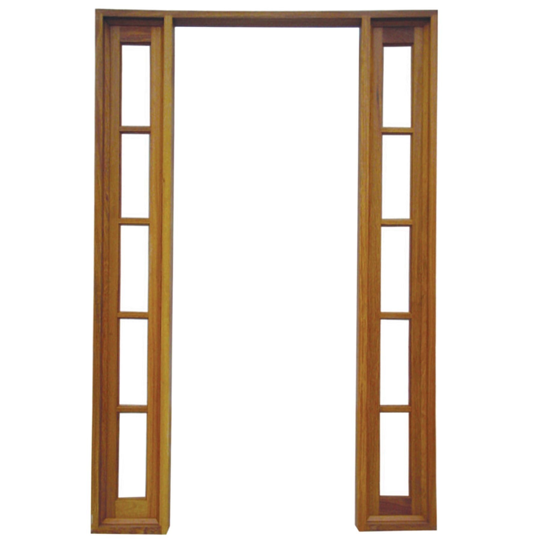 Batente para Porta de Giro de Madeira Angelim cm Rondosul