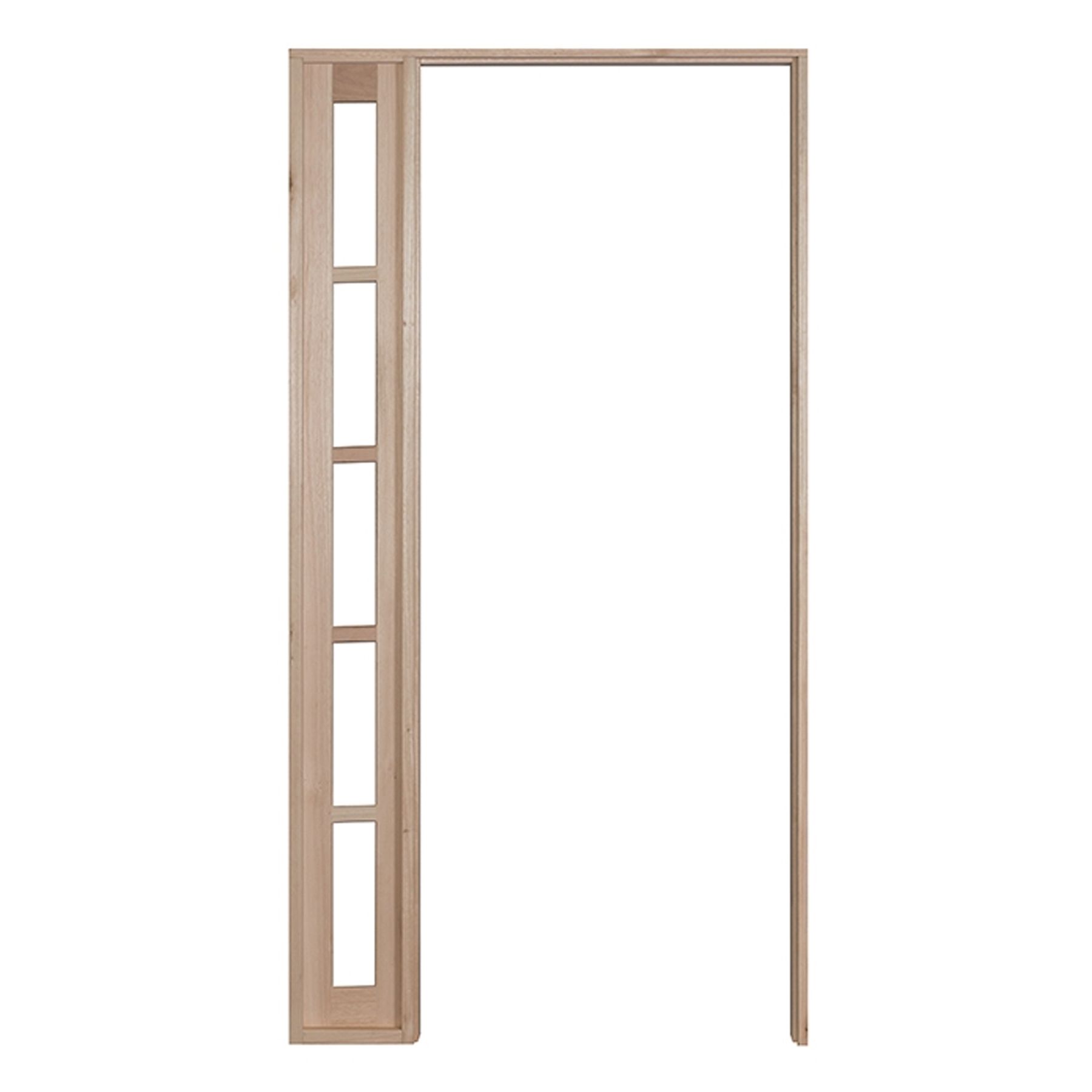Batente para Porta de Giro Sólido de Madeira Angelim 212,5x119cm Rondosul
