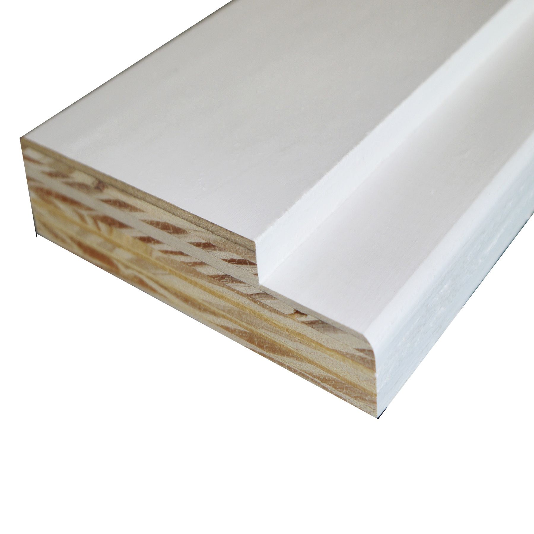 Batente para Porta de Giro Sólido de Madeira Pinus 215x7,5cm Seiva Camilotti