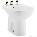 Bidê com 3 furos Vogue Plus creme Deca