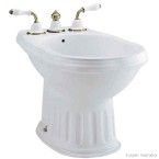 Bidê com 3 furos Windsor gelo Deca