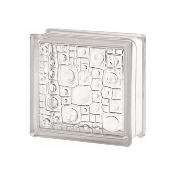Bloco de Vidro Sponge 19x19x8cm Seves