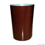 Bocal para calha redondo 3 marrom Calhaforte