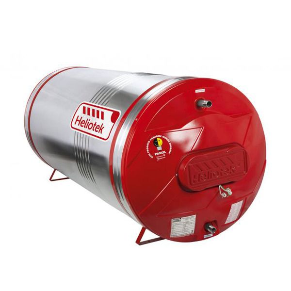 Boiler Solar Baixa Pressão 400L Inox Heliotek