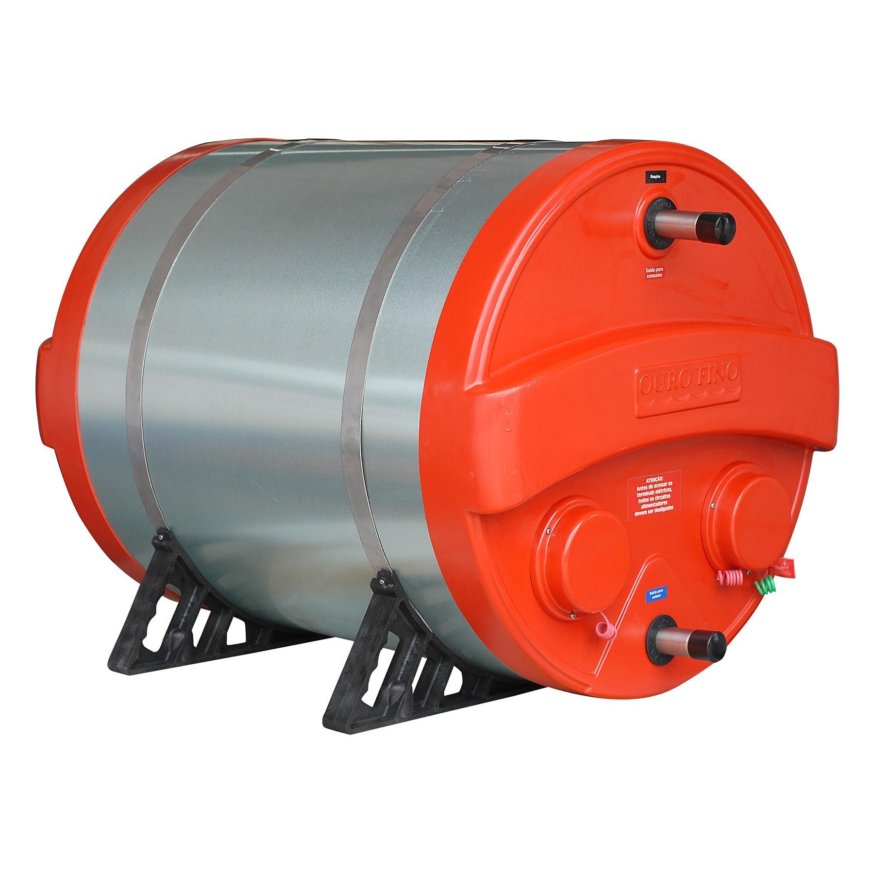 Boiler Solar Baixa Pressão 600L Inox Ouro Fino