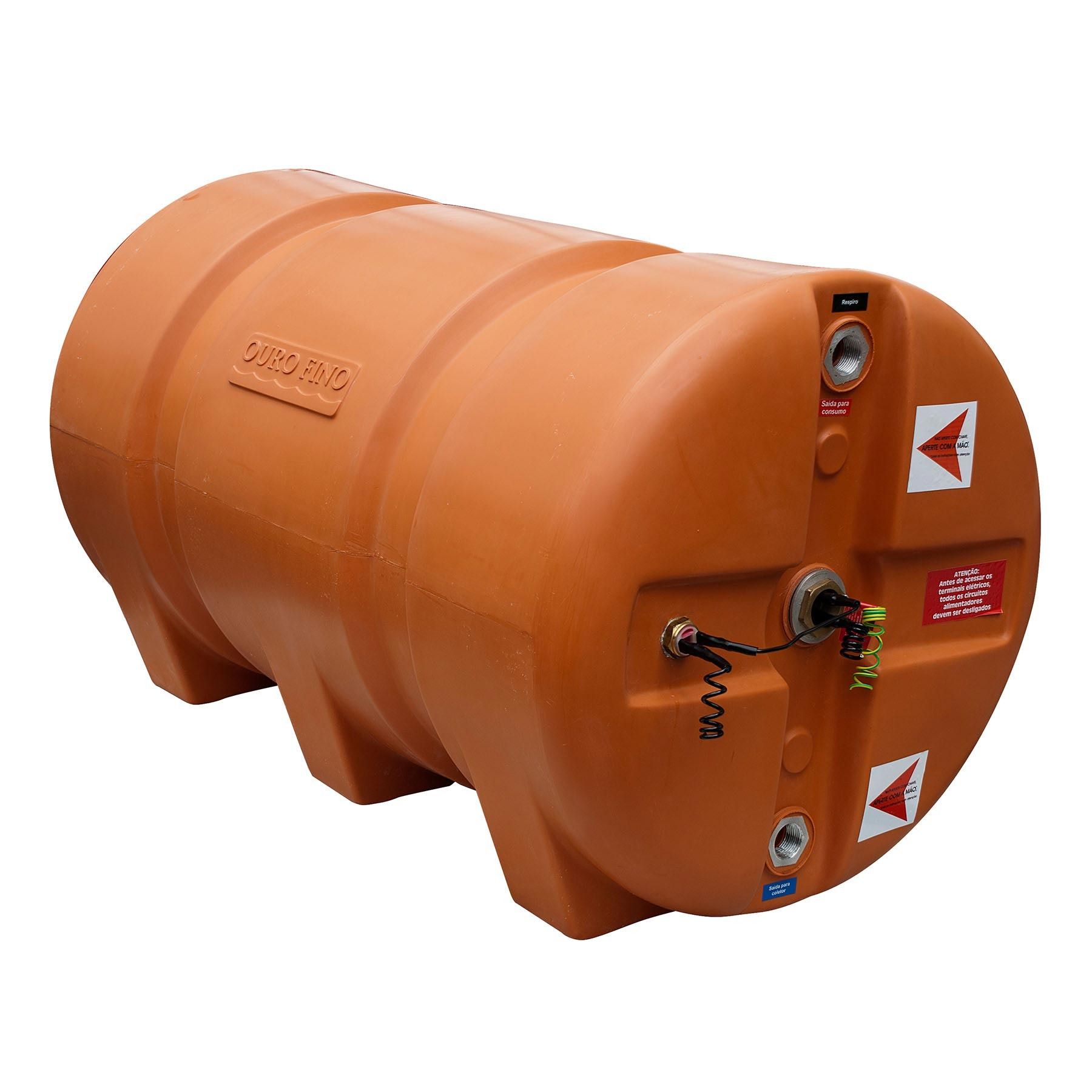 Boiler Solar Baixa Pressão 600L Poliuretano Ouro Fino