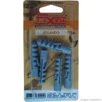 Bucha de fixação 10mm BUC10 cinza Fixtil