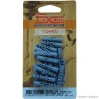 Bucha de fixação 6mm BUC4/5 cinza Fixtil