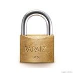 Cadeado com chave SM CR 50mm Papaiz